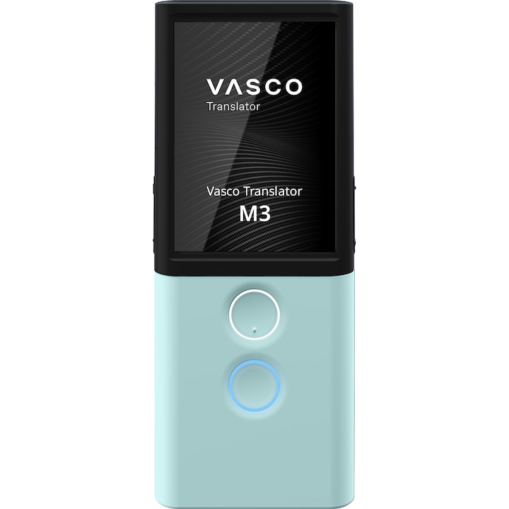 Vasco Electronics Translator M3 Elektronikus hangfordító, szöveg, fotók, +70 nyelv, Mint Leaf
