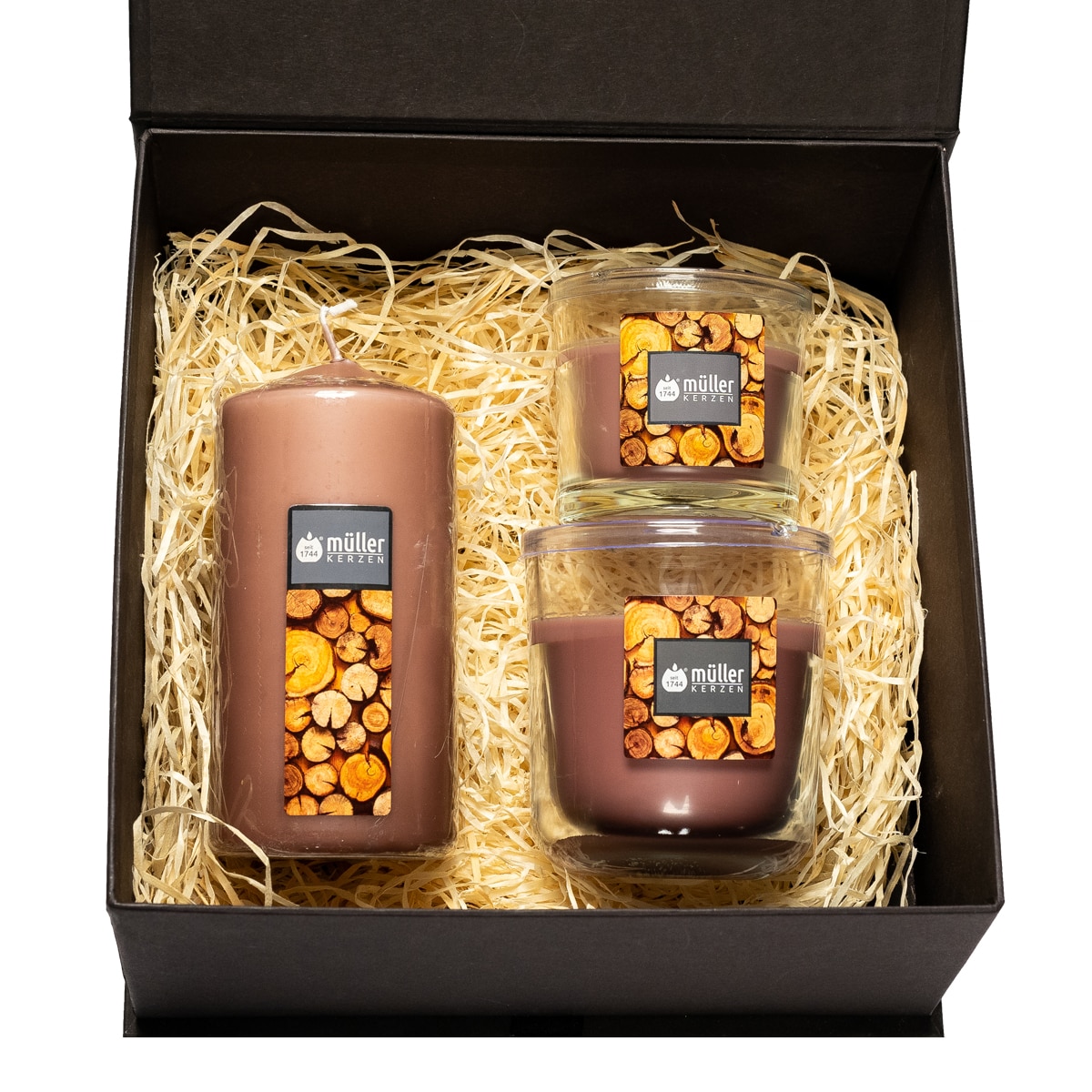 Set 3 lumanari cadou Fantasy- Sandalwood World