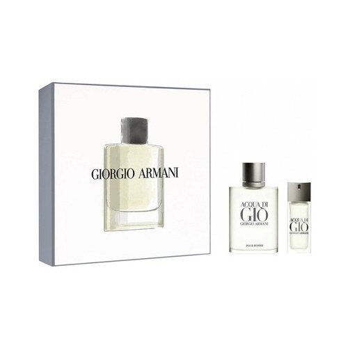 Set Giorgio Armani Acqua di Gio, Barbati, 100 ml Apa de Toaleta + 20 ml Apa de Toaleta