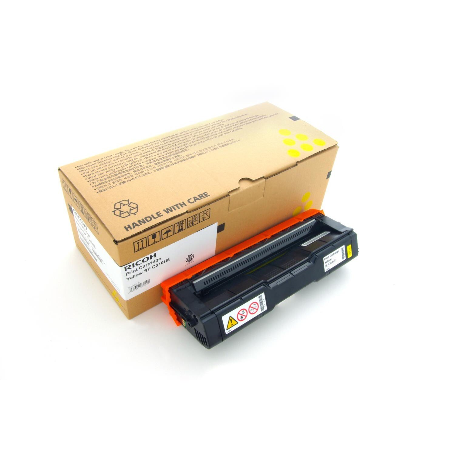 Cartus Toner YELLOW Ricoh SP C310HE 6000 Prints ISO standard