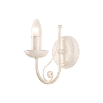 Aplica Donato alb 1x40W E14, metal Aplica Donato alb 1x40W E14, metal