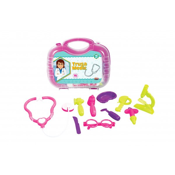 Set trusa doctor pentru copii, 11 piese, Burak