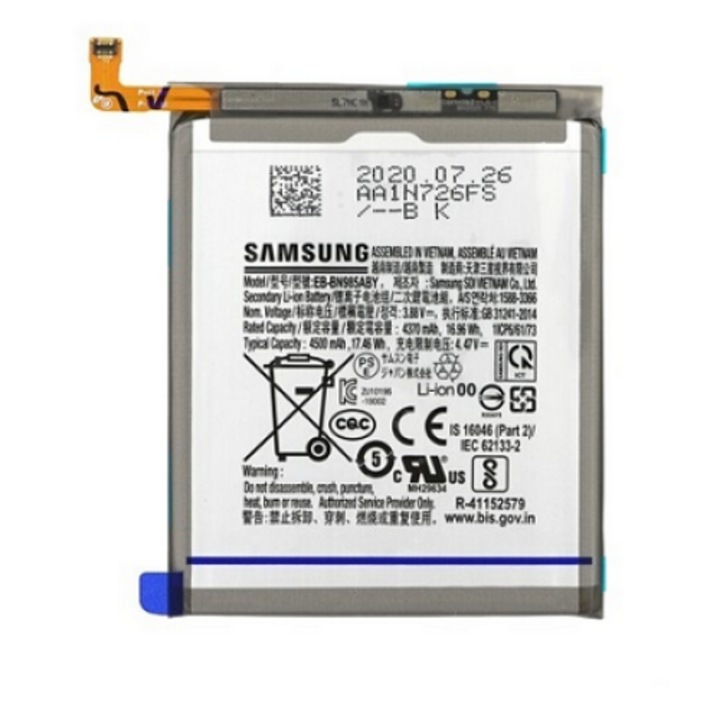 Samsung EB-BN985ABY / GH82-23333A gyári akkumulátor 4500 mAh LI-ION [Samsung Galaxy Note 20 Ultra (SM-N985F), Samsung Galaxy Note 20 Ultra 5G (SM-N986F)]