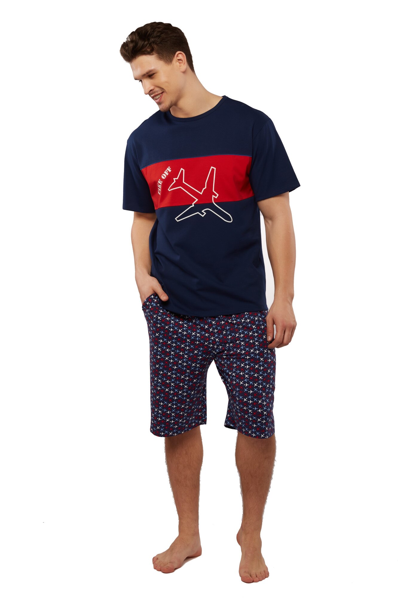 Pijamale pentru barbati PBV14, Multicolor