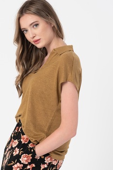 Esprit, Tricou polo de in, Maro camel Esprit, Tricou polo de in, Maro camel