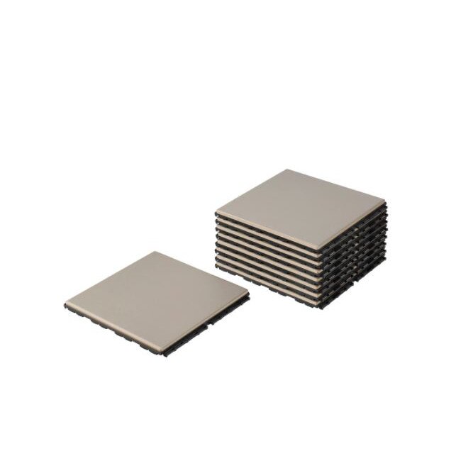 Pachet pardoseala exterior, 9 buc,montaj click,30x30 cm