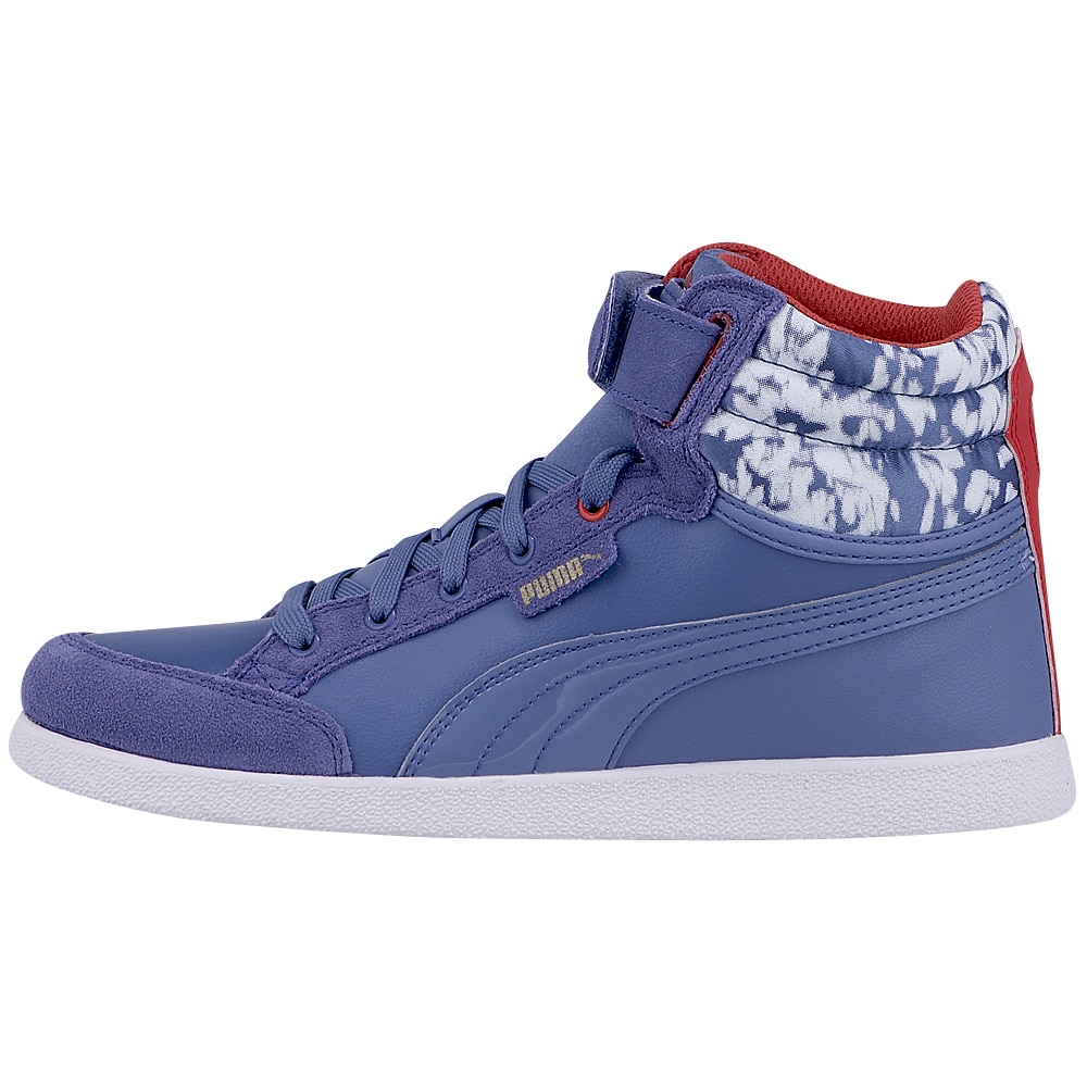 Pantofi sport copii PUMA IKAZ MID STRAP JR, mov