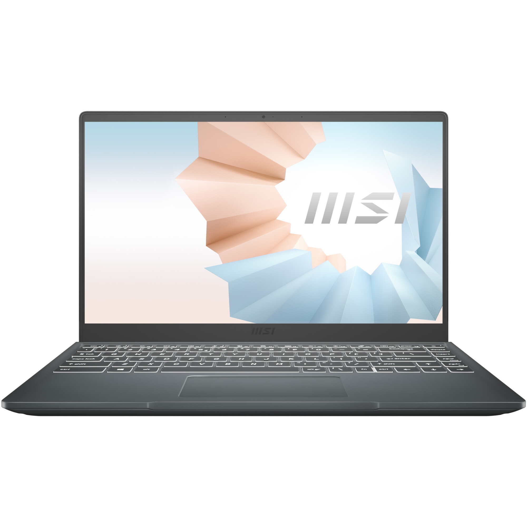 Laptop ultraportabil MSI Modern 14 B4MW-409XRO cu procesor AMD Ryzen™ 5 4500U, 14