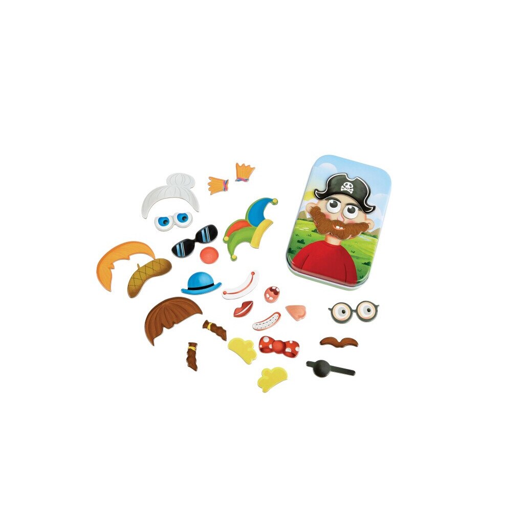 Joc distractiv Hape, Magnetic Face, Multicolor