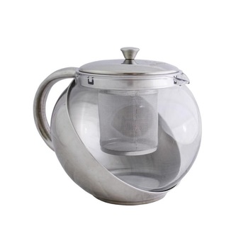 Ceainic din sticla cu infuzor, Elekom EK-2302GK, Termorezistent, 900 ml Ceainic din sticla cu infuzor, Elekom EK-2302GK, Termorezistent, 900 ml