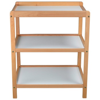 Masa infasat bebe, Primii Pasi, fag masiv, model MI01, 75x56x90 cm, natur Masa infasat bebe, Primii Pasi, fag masiv, model MI01, 75x56x90 cm, natur