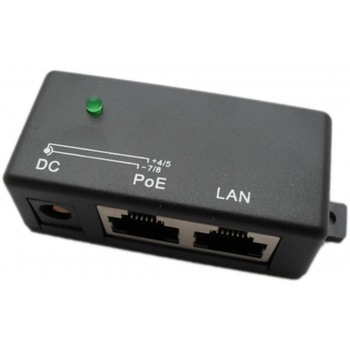 EXTRALINK 1 Port Passive PoE Injector / Adapter 10/100Mbps 12v~48v DC EXTRALINK 1 Port Passive PoE Injector / Adapter 10/100Mbps 12v~48v DC