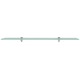 Set rafturi suspendate vidaXL, 2 buc., 90 x 10 cm, sticla, 8 mm 1.82 kg 3051500