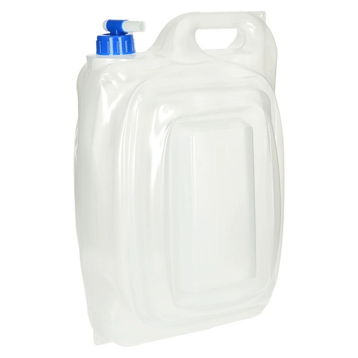 Canistra pentru apa, Highlander, Polietilena, 13L, Alb