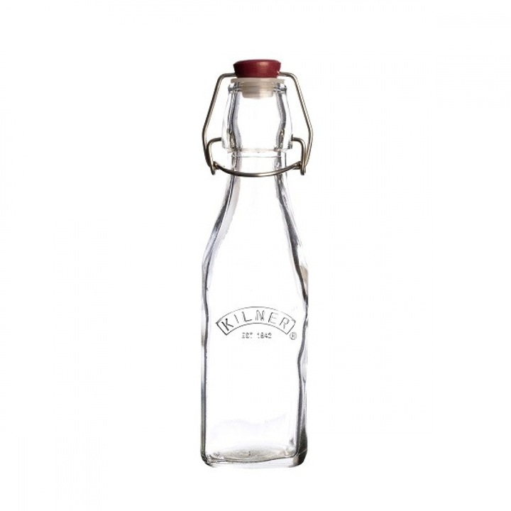Kilner hermetikusan lezárható üveg, 0,3 liter, átlátszó