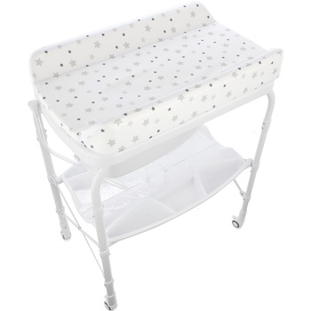 Masa Mappy Stars 2 in 1, pentru infasat, cu cadita inclusa Masa Mappy Stars 2 in 1, pentru infasat, cu cadita inclusa