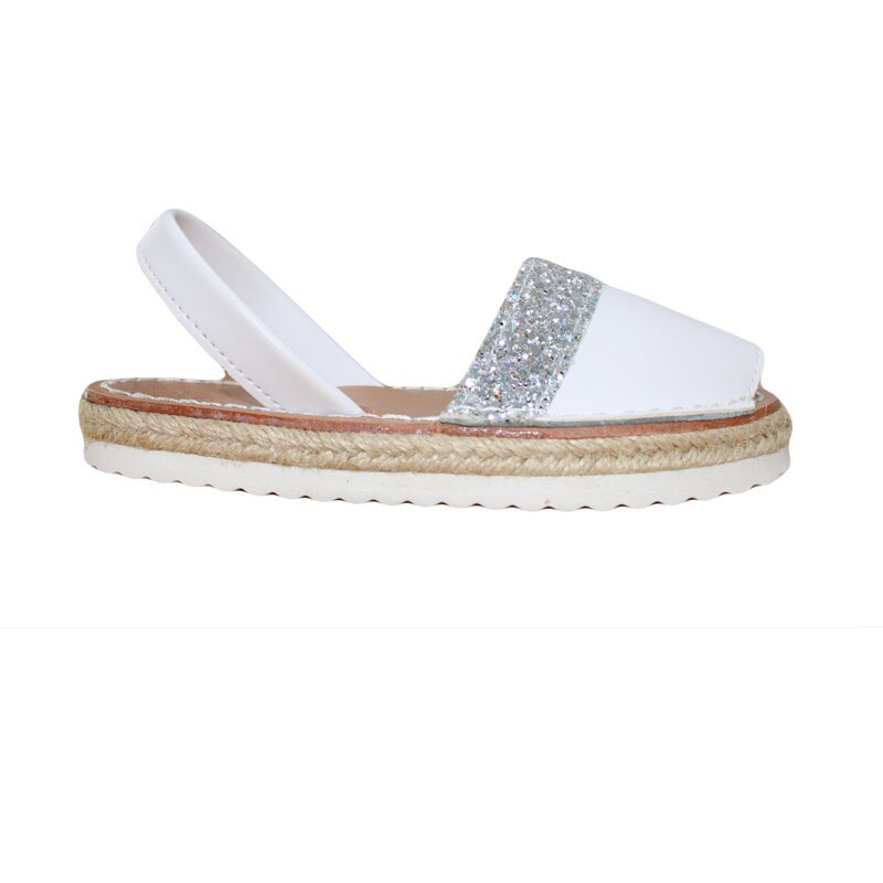 Sandale copii din piele naturala Truffi A3016, Alb