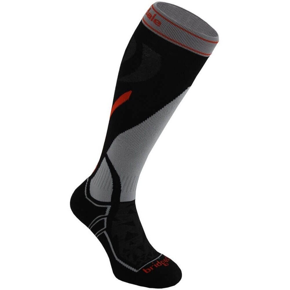 Sosete sport, Bridgedale Ski Mw Merino End, Negru, L