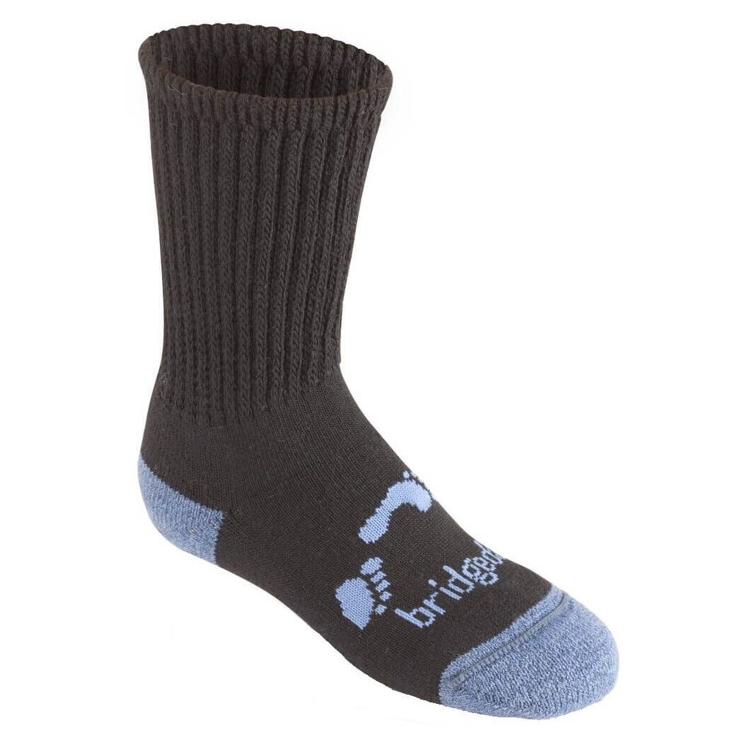 Sosete sport, Bridgedale Woolfusion Trekker Junior, Negru, L