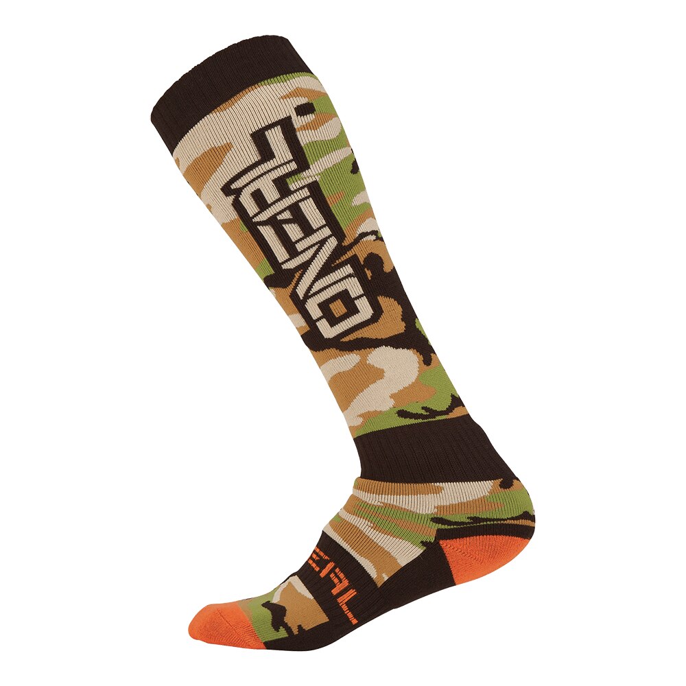 Sosete O'Neal Pro Mx Woods Camo - Universala, Negru-Verde