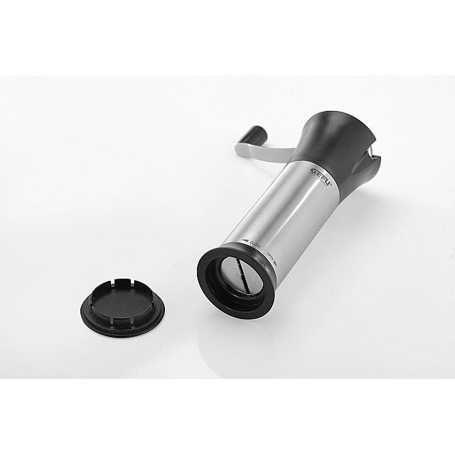 Rasnita manuala, Gefu, Otel inoxidabil, Gri