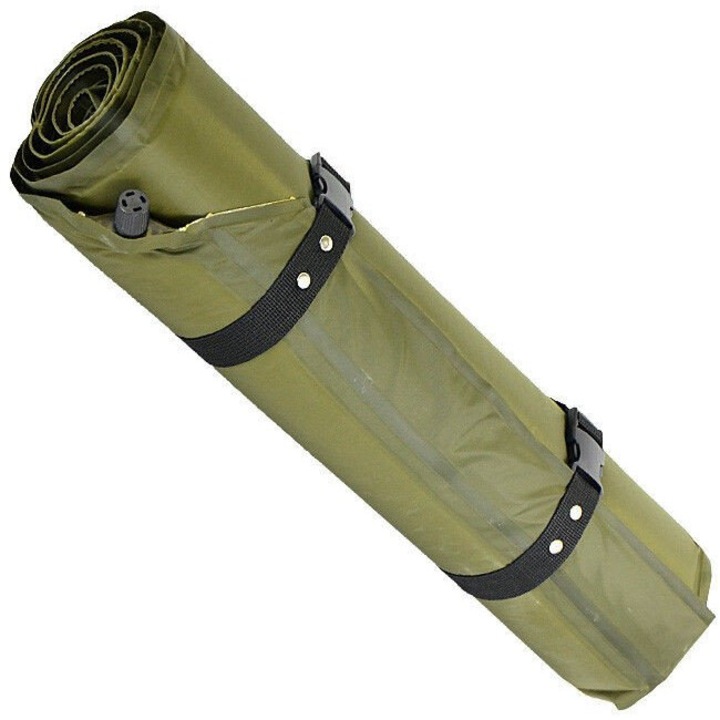 Saltea gonflabila, MIL-TEC, , Poliester, 185x50x3cm, Verde