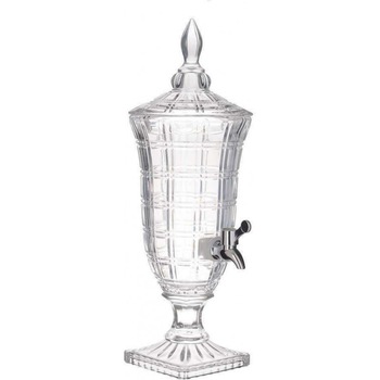 Vas limonada din sticla cu capac 16 cm x 46 cm Vas limonada din sticla cu capac 16 cm x 46 cm