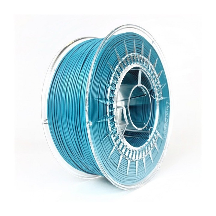 Filament PLA albastru marin 1.75mm, 1 kg, Devil Design