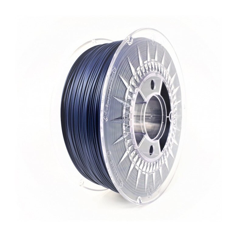 Filament PLA bleumarin 1.75mm, 1 kg, Devil Design, imprimanta 3D