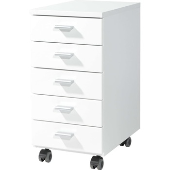 Dulap organizator de birou, Germania, PAL, 28 x 40 x 57 cm, Alb Dulap organizator de birou, Germania, PAL, 28 x 40 x 57 cm, Alb