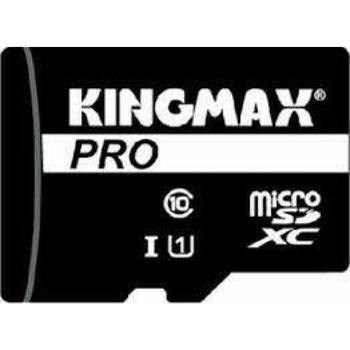 CARD MicroSD KINGMAX, 64 GB, MicroSDHC, clasa 10, standard UHS-I U1, KM-PS04-64GB-PRO CARD MicroSD KINGMAX, 64 GB, MicroSDHC, clasa 10, standard UHS-I U1, KM-PS04-64GB-PRO