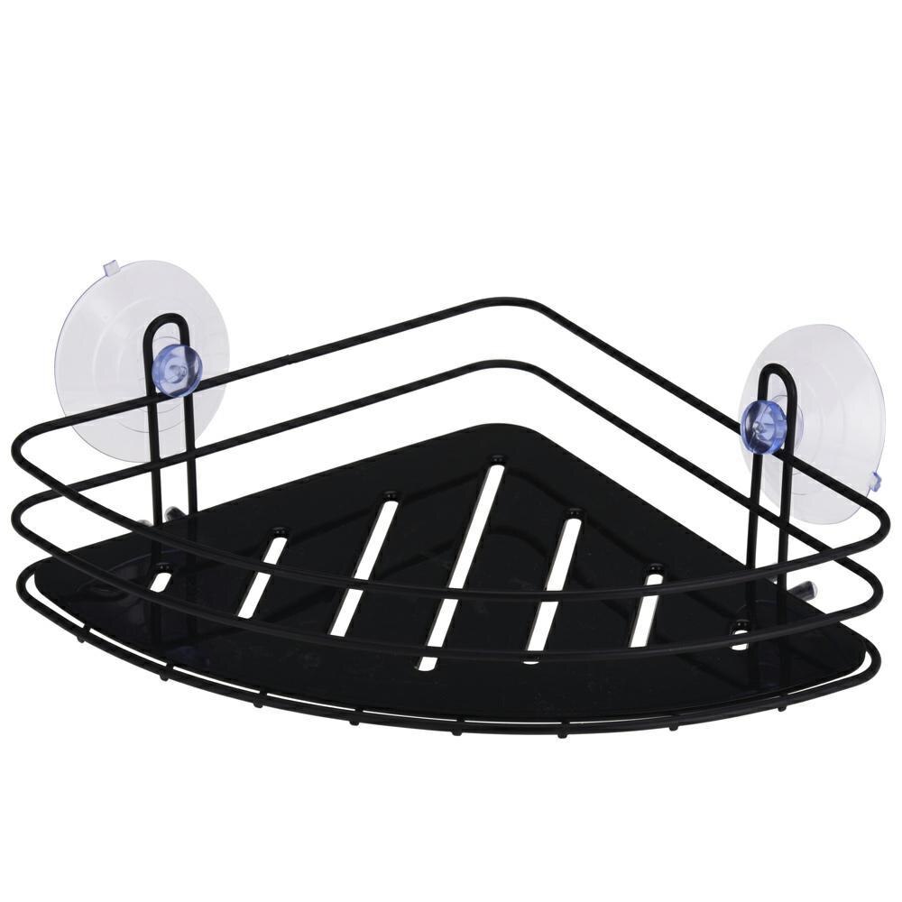 Etajera baie, Bathroom Solutions, 20 cm, Negru