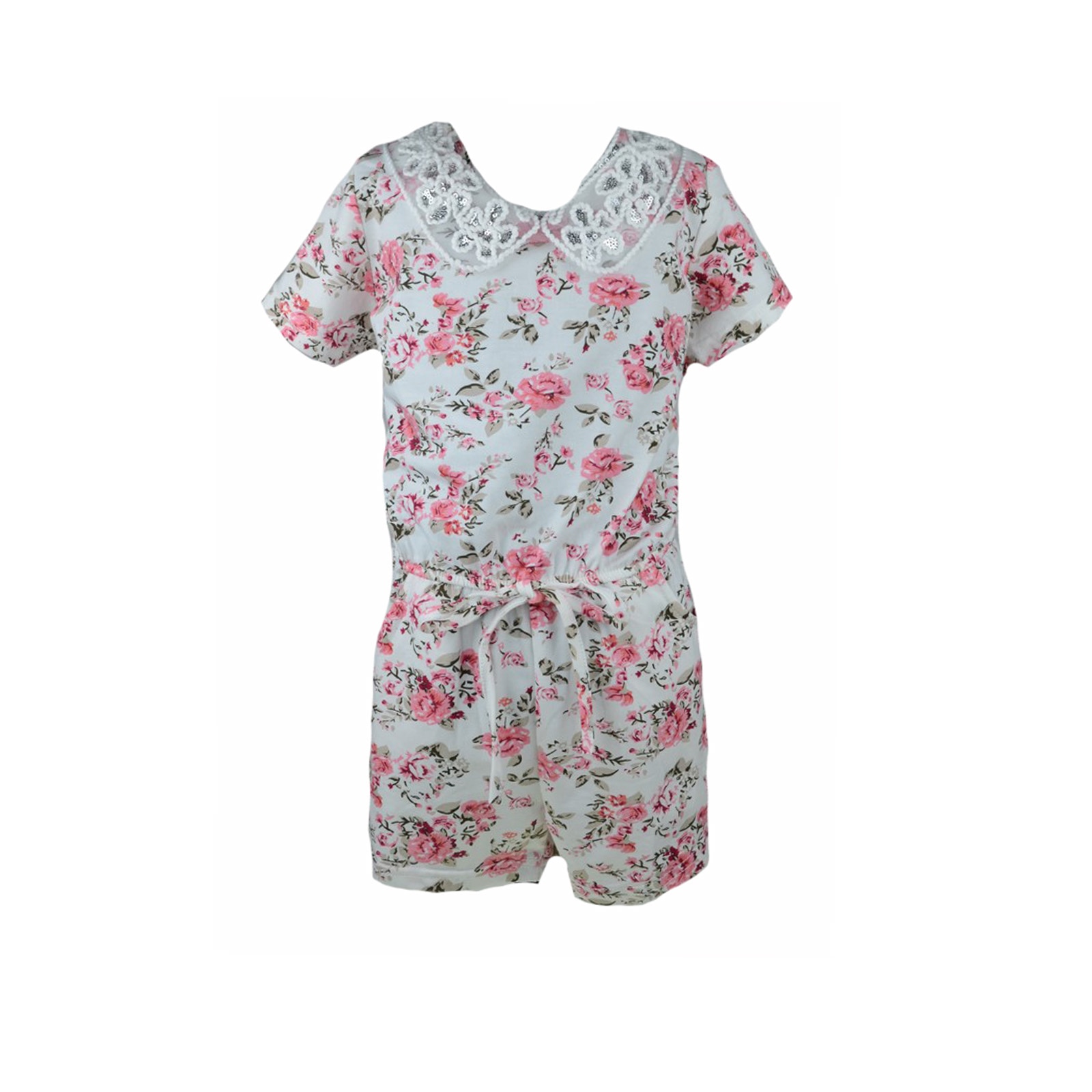 Salopeta pentru fete Happy House 116-50M, Multicolor 6 ani