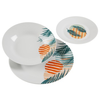 Serviciu de masa 18 piese, Versa, Saona 2, portelan, multicolor Serviciu de masa 18 piese, Versa, Saona 2, portelan, multicolor