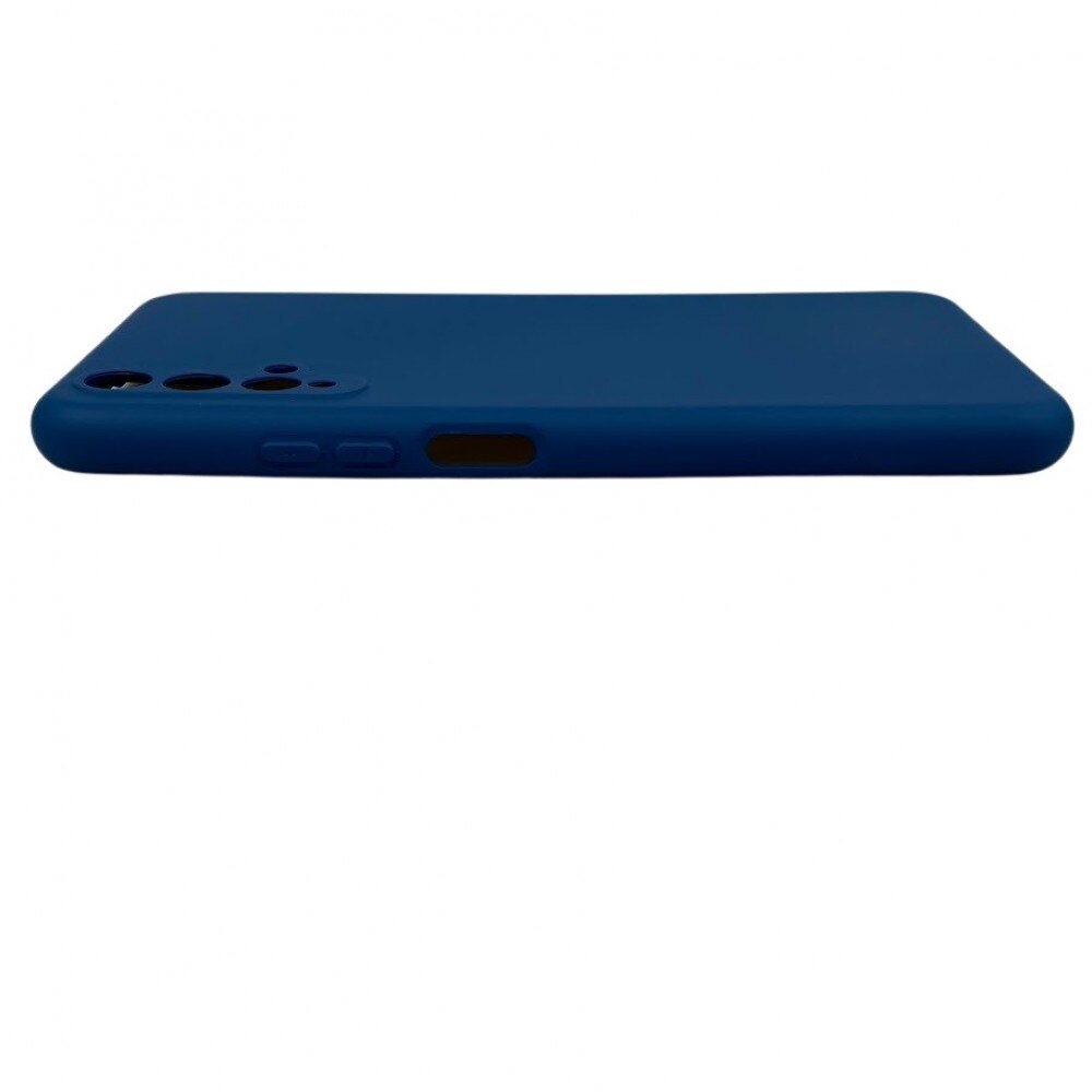 Husa protectie compatibila cu Huawei Nova 5T Liquid Silicone Case Albastru inchis