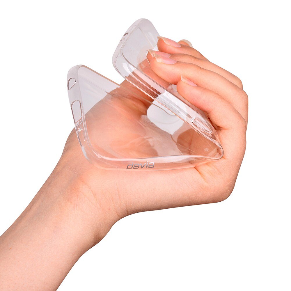 Husa de protectie Devia Silicon Naked pentru Huawei Ascend P9, Transparent