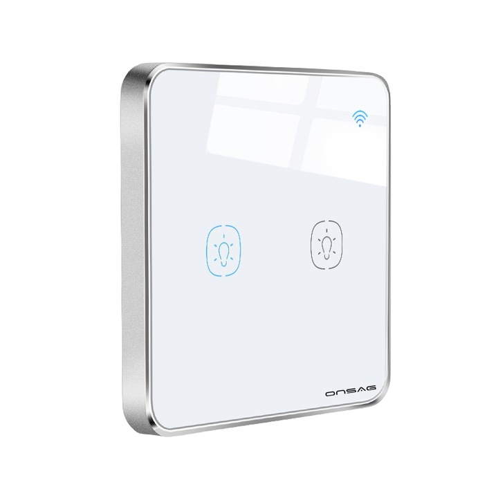 Intrerupator Smart fara nul Onsag Luxury X802U-L Pro White
