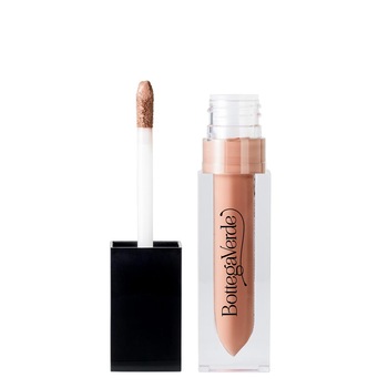 Ruj lichid, hidratant, cu extract de trandafir alb si acid hialuronic, nude, Bottega Verde Ruj lichid, hidratant, cu extract de trandafir alb si acid hialuronic, nude, Bottega Verde