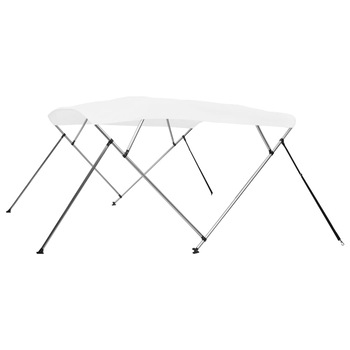 Parasolar auto cu cadru metalic, vidaXL, Tesatura, 243 x 180 x 117 cm, Alb Parasolar auto cu cadru metalic, vidaXL, Tesatura, 243 x 180 x 117 cm, Alb