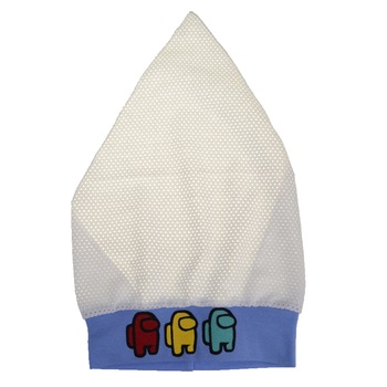 Bandana pentru baieti Mini Junior BDN-9, Albastru Universal Bandana pentru baieti Mini Junior BDN-9, Albastru Universal