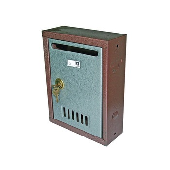 Cutie postala , 260 x 193 x 075 mm, culoare gri si maro, TopStrong, 939902 Cutie postala , 260 x 193 x 075 mm, culoare gri si maro, TopStrong, 939902