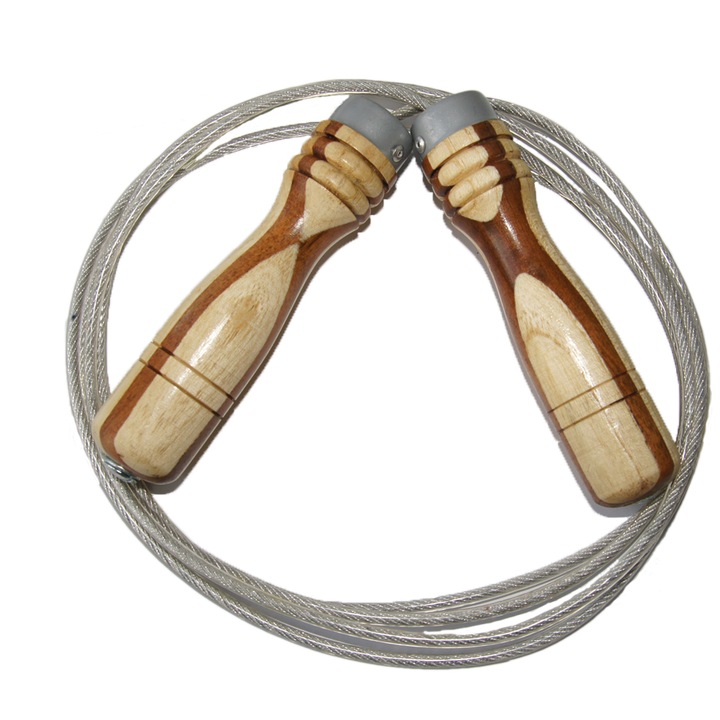 Coarda Attono, Barbati, Otel / PVC / Lemn, Gri/Maro