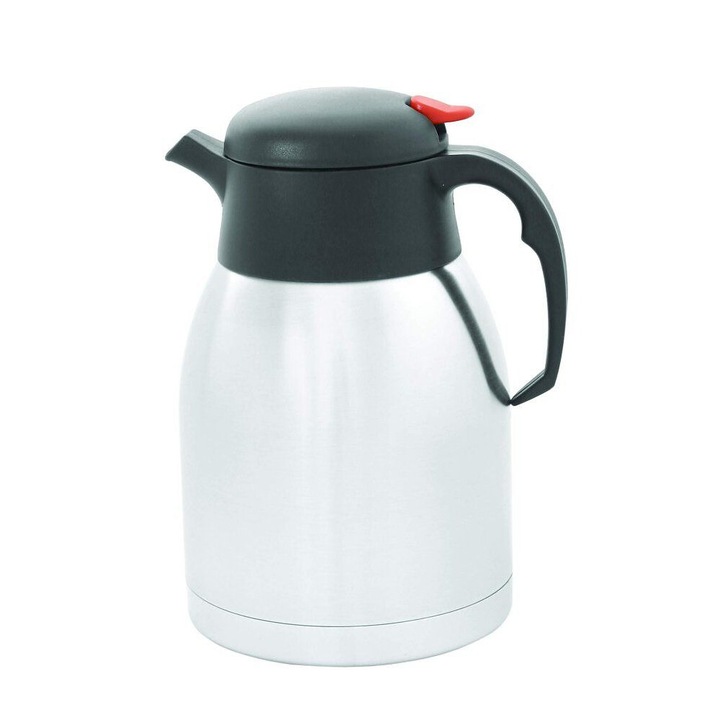 Термос с дръжка Тадар, Стомана, Сребро, 1,2 л