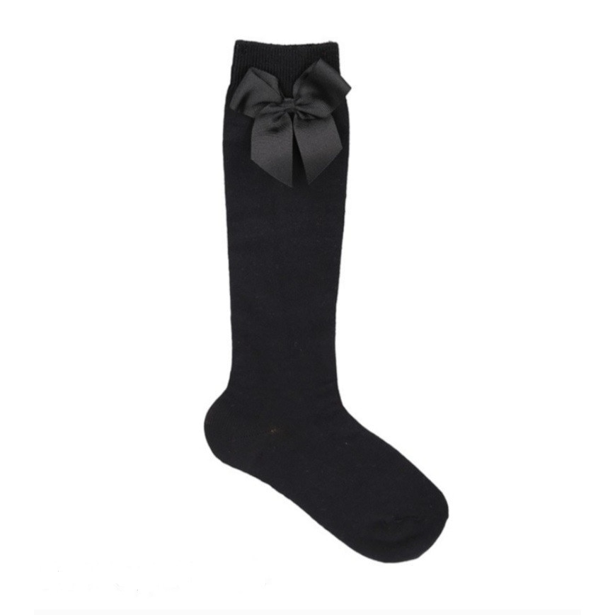 Sosete cu funda laterala, Negru