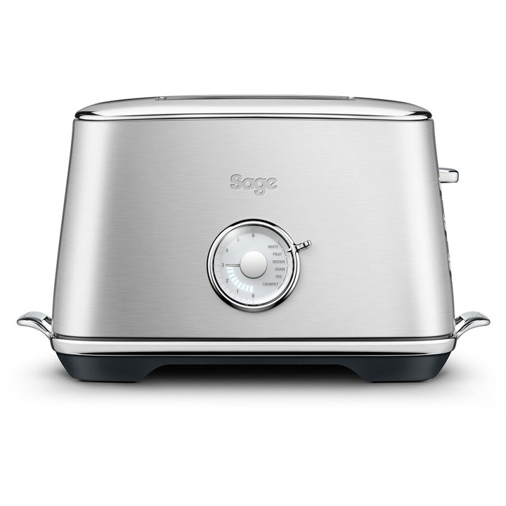 Prajitor de paine Sage STA735BSS, 1000 W, 2 felii, Argintiu