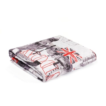 Cuvertura dublu trafic 200x220 imprimat london Cuvertura dublu trafic 200x220 imprimat london