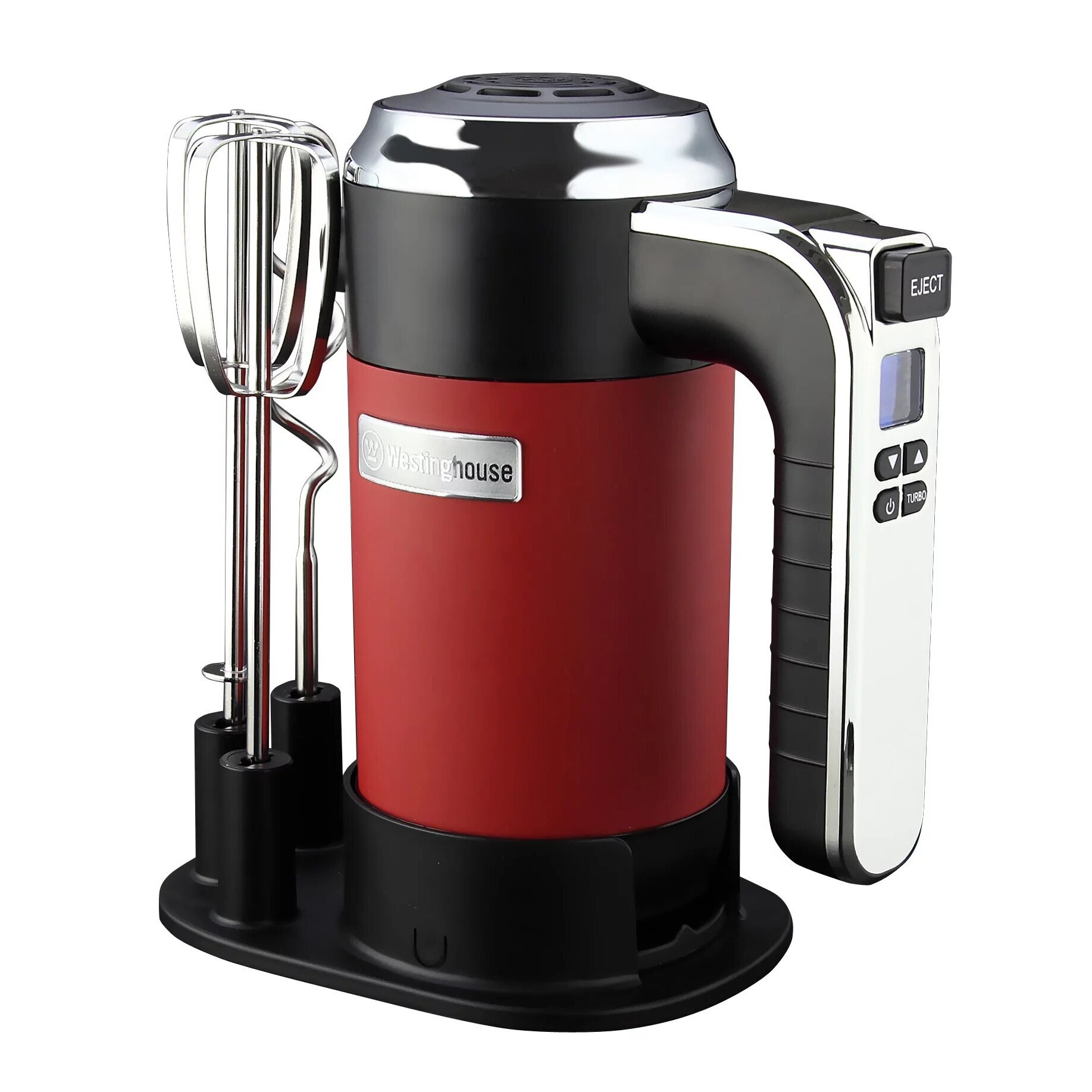 Mixer Westinghouse Retro WKHM250RD, 350 W, 6 viteze, Turbo, Rosu