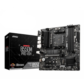 Placa de baza MSI B550M PRO-VDH, Socket AM4 Placa de baza MSI B550M PRO-VDH, Socket AM4