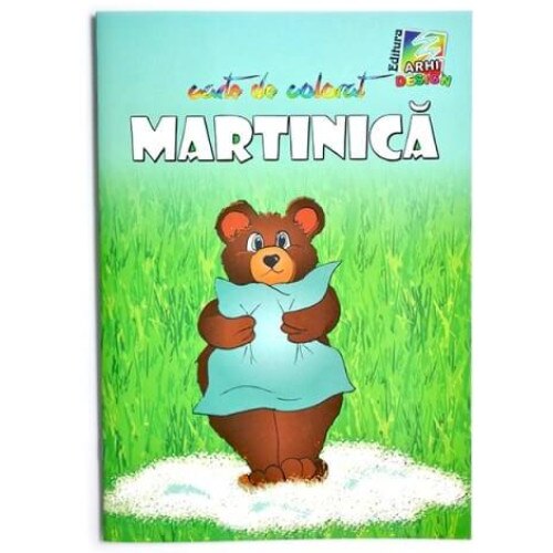 Carte de citit si colorat Martinica