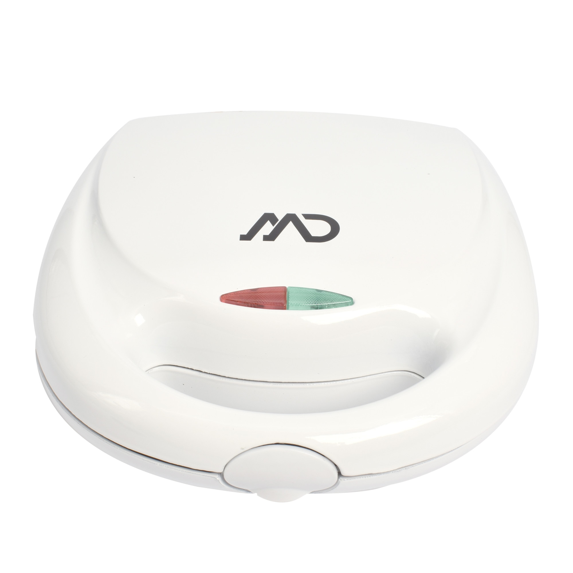 Aparat waffe MSM-3508 MD, 750W, 2 compartimente cu acoperire nonstick, indicatori putere, Alb